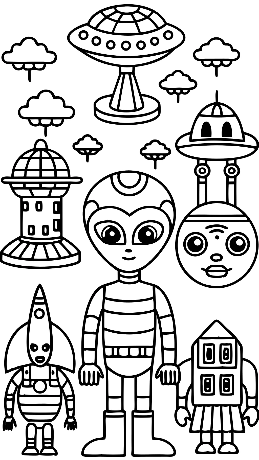 clone coloring pages